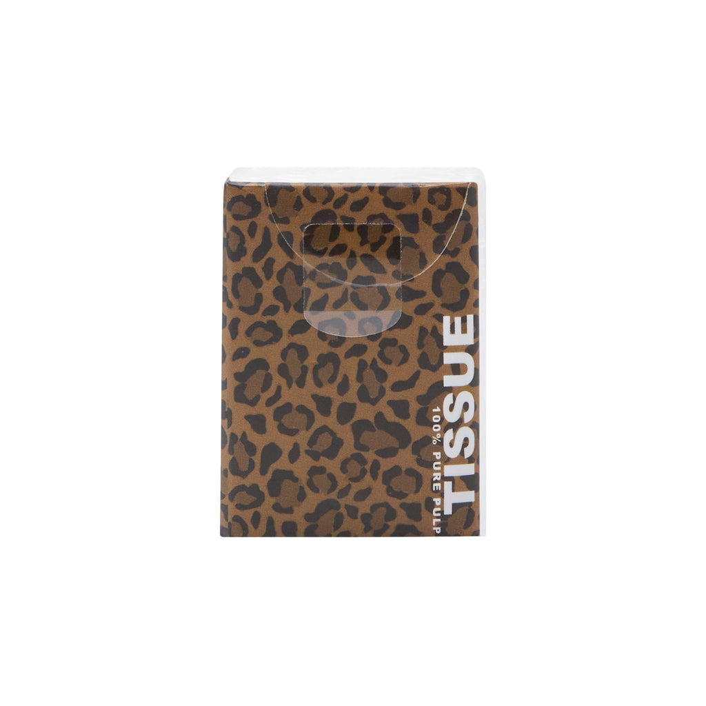 Kerri 100% Pure Pulp Tissue Packet in Leopard (30 pcs)