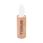 Kerri 100% Pure Pulp Tissue Tube in Wood (Set of 3)