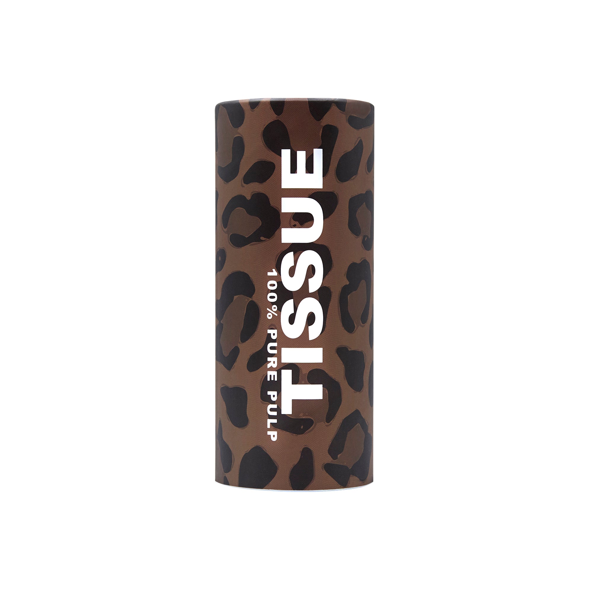 Kerri 100% Pure Pulp Tissue Tube in Leopard (Set of 24)