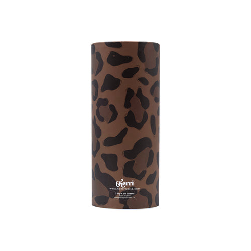 Kerri 100% Pure Pulp Tissue Tube in Leopard (Set of 24)