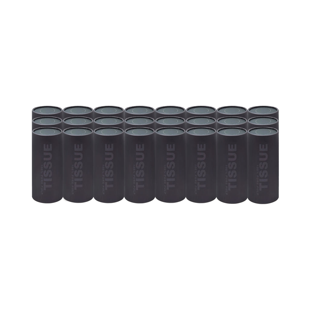 Kerri 100% Pure Pulp Tissue Tube in Dusk (Set of 24)