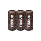 Kerri 100% Pure Pulp Tissue Tube in Leopard (Set of 3)